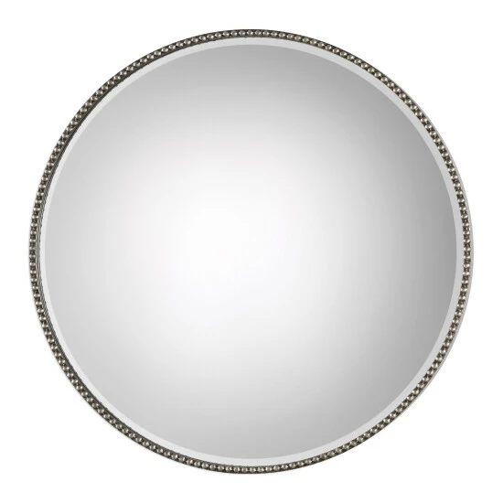 Top 10 ๐ Uttermost Stefania Antiqued Silver Leaf Mirror ๐