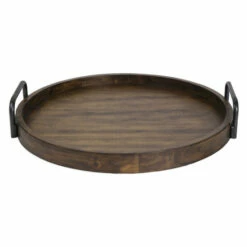 Flash Sale ๐ฏ Uttermost Reine Round Wooden Tray โ