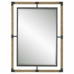 Cheap ๐ Uttermost Melville Iron & Rope Mirror ๐
