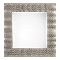 Outlet ❤️ Uttermost Cressida Distressed Metallic Silver Leaf Mirror 🤩