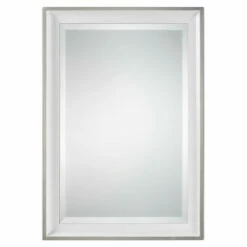 Promo 🤩 Uttermost Lahvahn White Silver Mirror 😍