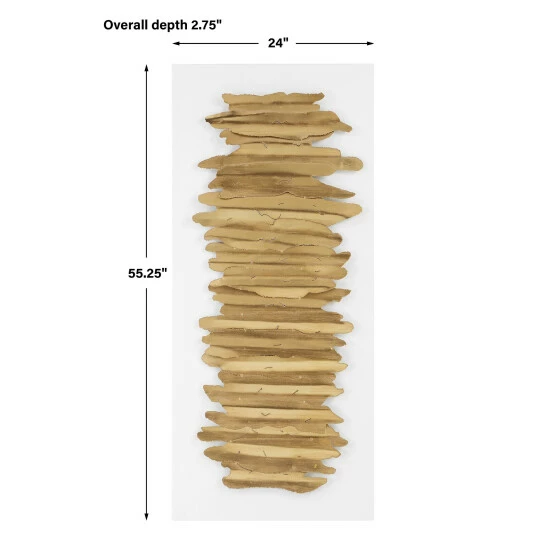 Buy 😀 Uttermost Lev White Metal Wall Decor 😀 - Image 8