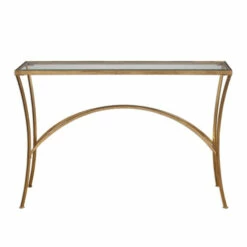 Best deal ๐ Uttermost Alayna Gold Console Table ๐