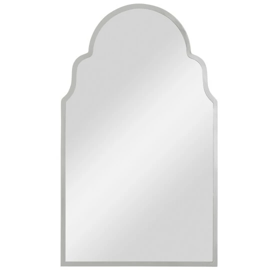 Budget ๐ Uttermost Brayden Nickel Arch Mirror ๐