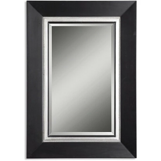 Outlet 😍 Uttermost Whitmore Vanity Black Wood Framed Mirror - 29.875x39.875x1.25 😀