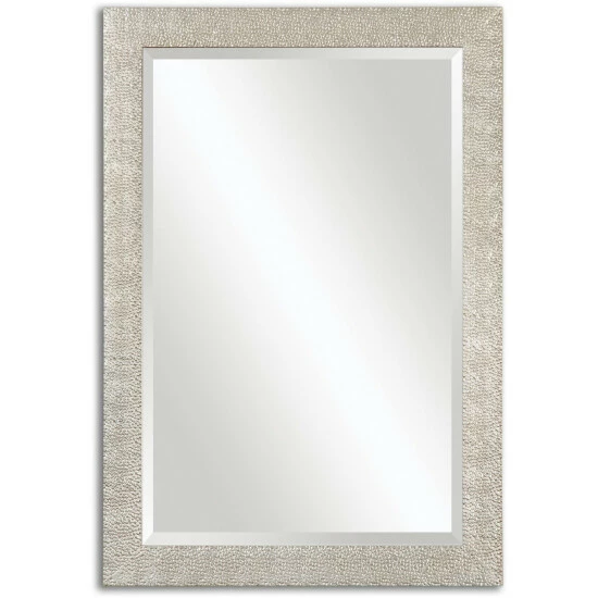 Hot Sale ๐งจ Uttermost Porcius Antiqued Silver Bevelled Mirror - Antique Silver - 29x41x0.75 ๐