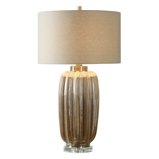 Outlet โ Uttermost Gistova Rust Brown 1-light Table Lamp ๐
