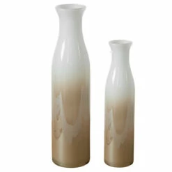 Best Sale 🤩 Uttermost Blur Ivory Beige Vases (Set Of 2) 🌟