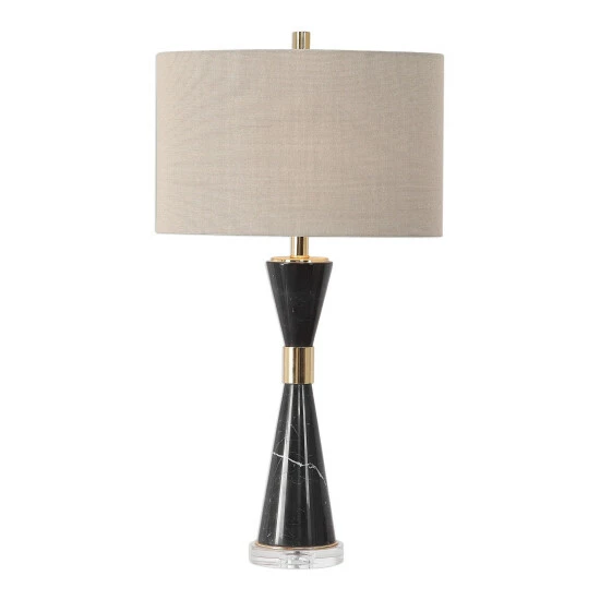Cheapest π₯ Uttermost Alastair Black Marble Table Lamp π - Image 2
