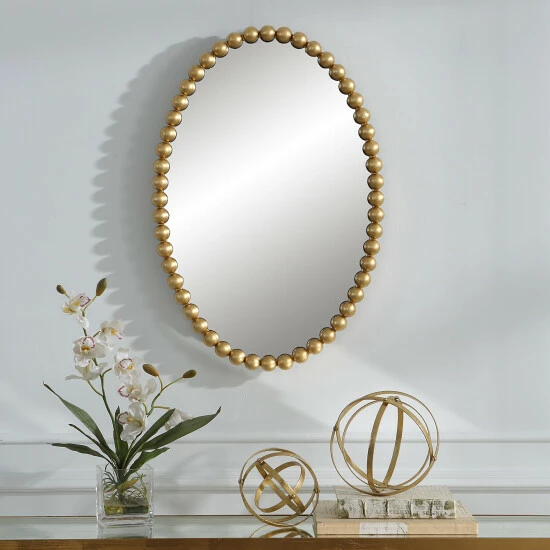 Top 10 โ๏ธ Uttermost Serna Oval Mirror - 20"W X 30"H X 2"D Gold โ๏ธ - Image 8