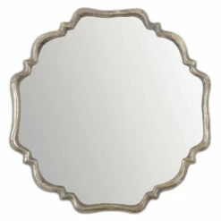 Buy ๐งจ Uttermost Valentia Oxidized Silver Mirror - Antique Silver - 32x32x2 โญ