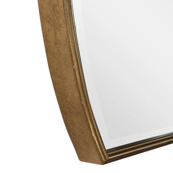 Flash Sale 👏 Uttermost Kenzo Gold Modified Oval Mirror 👍 - Image 3