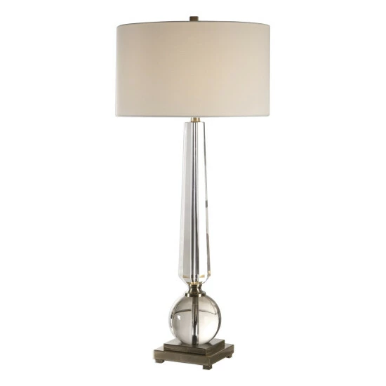 Best Pirce ⭐ Uttermost Crista Clear 1-light Table Lamp 🎉 - Image 2