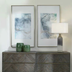 Best Sale 😉 Uttermost Undulating Oro Abstract Prints (Set Of 2) ⭐