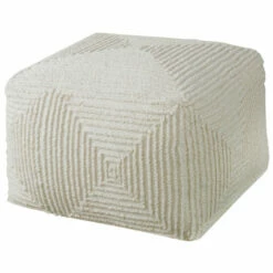 Outlet 🔥 Uttermost Sovanna Geometric Pouf ✔️