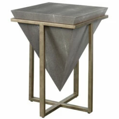 Cheapest 🔥 Uttermost Bertrand Shagreen Accent Table 🌟