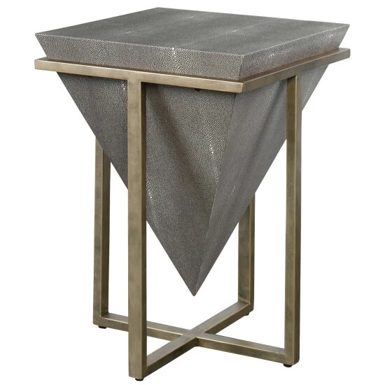 Cheapest ๐ฅ Uttermost Bertrand Shagreen Accent Table ๐
