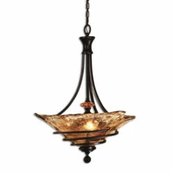 Coupon ✨ Uttermost Vitalia 3-light Oil Rubbed Bronze Pendant ✨