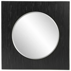 Coupon โ Uttermost Hillview Wood Panel Mirror - 40"x 40" โญ