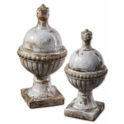 Best reviews of 💯 Uttermost 'Sini' Finials Accent Pieces (Set Of 2) 🛒