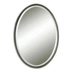 Cheap 🧨 Uttermost Sherise Bronze Oval Mirror - 22x32x1.75 ✨