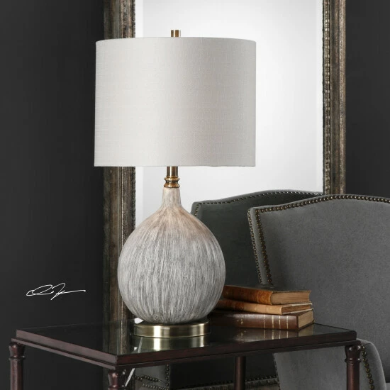 Wholesale 🔥 Uttermost Hedera Old Ivory 1-light Table Lamp ⭐ - Image 3