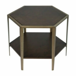 Wholesale ❤️ Uttermost Alicia Deep Walnut Geometric Accent Table ✔️