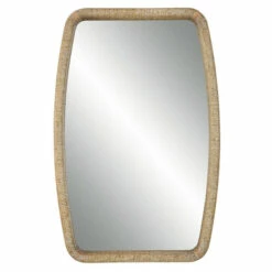 Discount ๐ Uttermost Tiki Rattan Mirror - 23.75"x 36.25" โ๏ธ