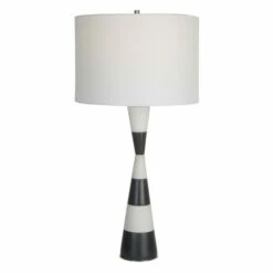 Best Sale ๐ Uttermost Bandeau Banded Stone Table Lamp - 14 W X 29.5 H X 14 D (inches) ๐