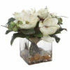 Cheapest ⌛ Uttermost Dobbins Magnolia Bouquet - 15.75 W X 15.75 H X 12.25 D (inches) 🛒
