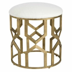 Best deal ๐ฅฐ Uttermost Trellis Geometric Accent Stool ๐