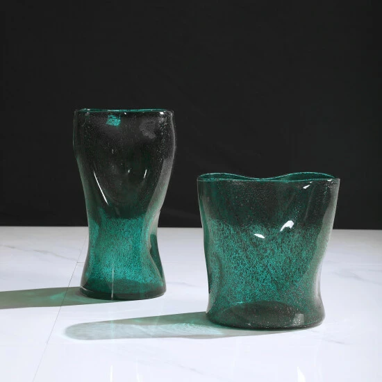 Coupon โ Uttermost Lulu Aqua Glass Vases (Set Of 2) ๐ - Image 4