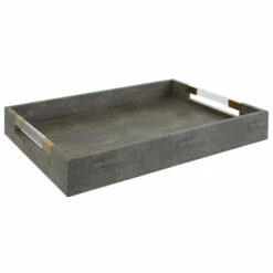 Discount ๐ Uttermost Wessex Gray Tray โค๏ธ