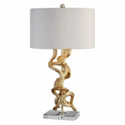 Cheap ✔️ Uttermost Twisted Vines Gold Table Lamp 🎁