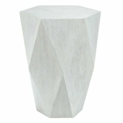 Discount 👏 Uttermost Volker White Side Table 😉