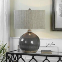 Best reviews of 🌟 Uttermost Vardenis Gray Ceramic Lamp 🔔