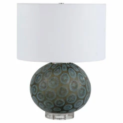 Deals 👍 Uttermost Agate Slice Charcoal Table Lamp 😍