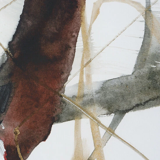 Best Sale 🤩 Uttermost Burgundy Interjection Abstract Prints (Set Of 2) - 26.5"W X 39.5"H X 2.125"D 👏 - Image 4