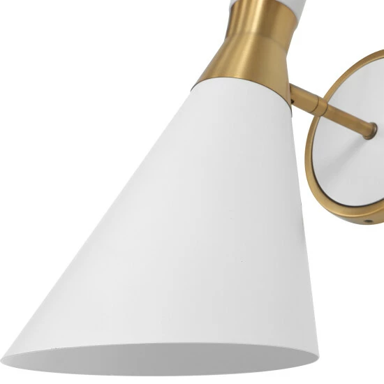 Best reviews of π Uttermost Eames 1 Light Modern Sconce - 8"x 18.5"x 13.5" π - Image 5