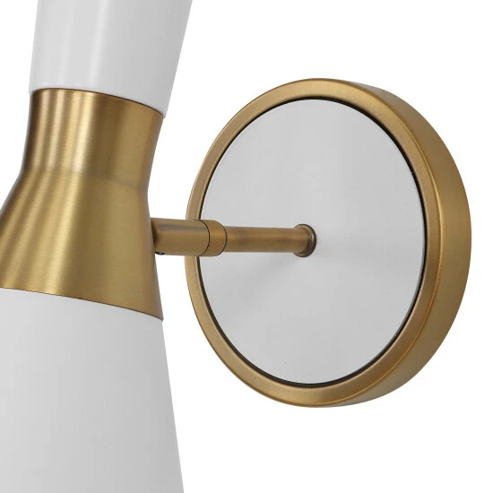 Best reviews of π Uttermost Eames 1 Light Modern Sconce - 8"x 18.5"x 13.5" π - Image 6