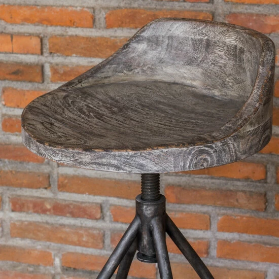 Hot Sale 😉 Uttermost Kairu Wooden Bar Stool ⭐ - Image 3