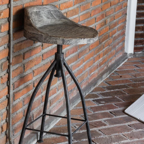 Hot Sale 😉 Uttermost Kairu Wooden Bar Stool ⭐ - Image 4