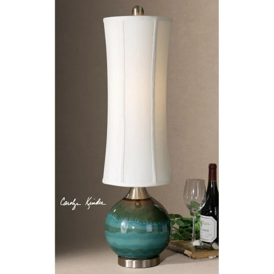 Cheapest ๐ฏ Uttermost Atherton Ceramic Glaze Buffet Lamp ๐ - Image 2