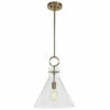 Best Sale ⭐ Uttermost Imbuto Funnel Glass 1-Light Pendant 🎉