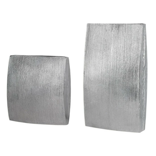 Best Pirce ๐ Uttermost Darla Aluminum Vases (Set Of 2) ๐ - Image 2
