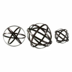 Best deal 🎁 Uttermost Stetson Gun Metal Spheres (Set Of 3) 🌟