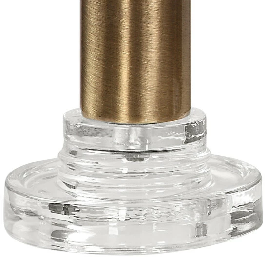 Promo โ Uttermost Leslie Brushed Brass Candleholders (Set Of 2) โจ - Image 2