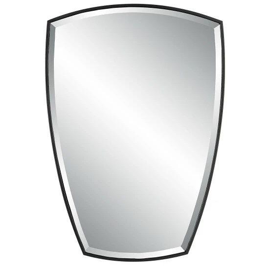 Discount ๐ Uttermost Crest Curved Iron Mirror - 25"W X 36"H X 2"D โจ