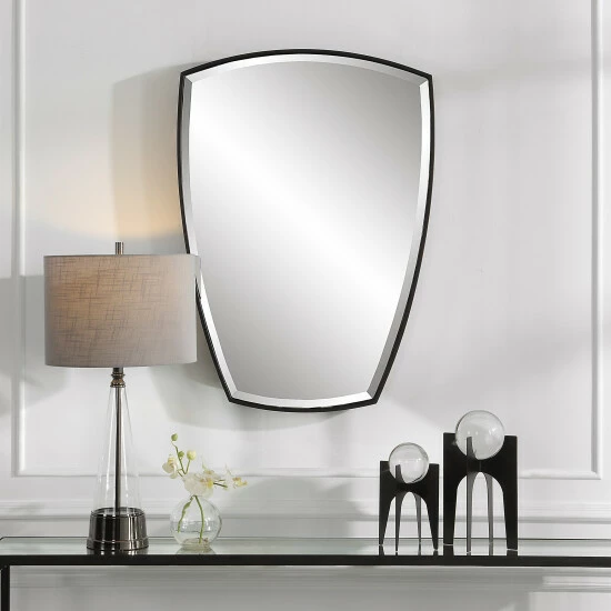 Discount ๐ Uttermost Crest Curved Iron Mirror - 25"W X 36"H X 2"D โจ - Image 2