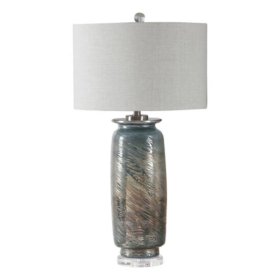 Buy ๐งจ Uttermost Olesya Swirl Glass Table Lamp ๐ - Image 2